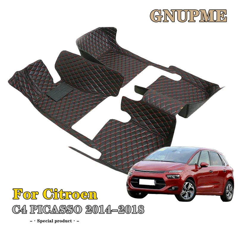 

Car Foot Pads For Citroen C4 PICASSO 2014-2018 5-Seats Protective Pad Car Floor Mats Automobile Carpet Cover Car Protect Mats