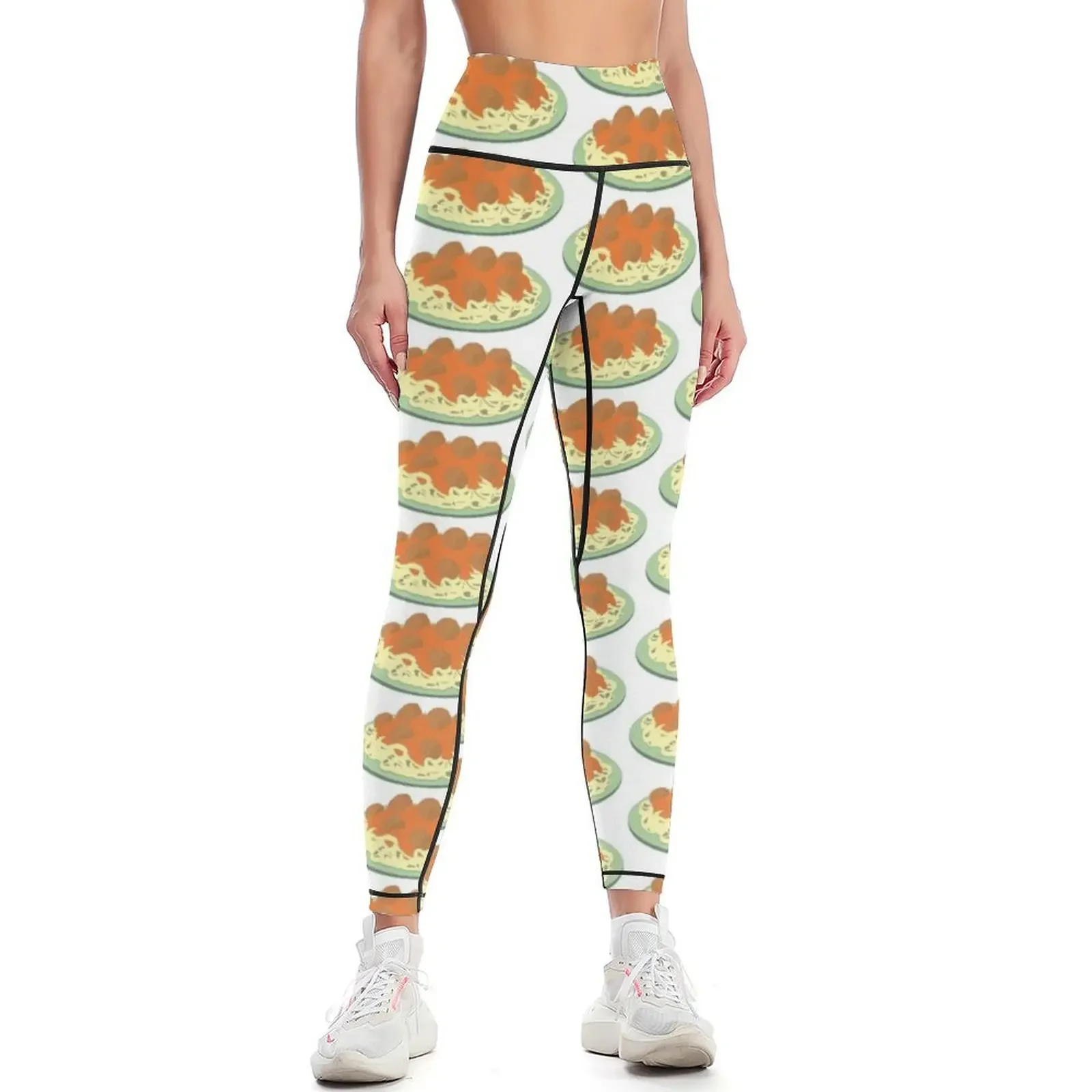 

Spaghetti Leggings Fitness woman Women's trousers sporty woman gym sport set Womens Leggings