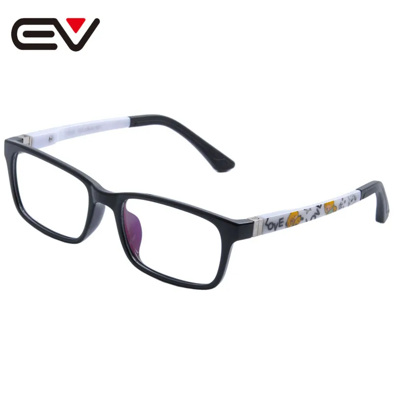 

Fashion Kids Children Toddler Boys Girls TR90 Eyeglasses Frames Silicone Nose Spring hinge Legs Optical Glasses Frames EV1363