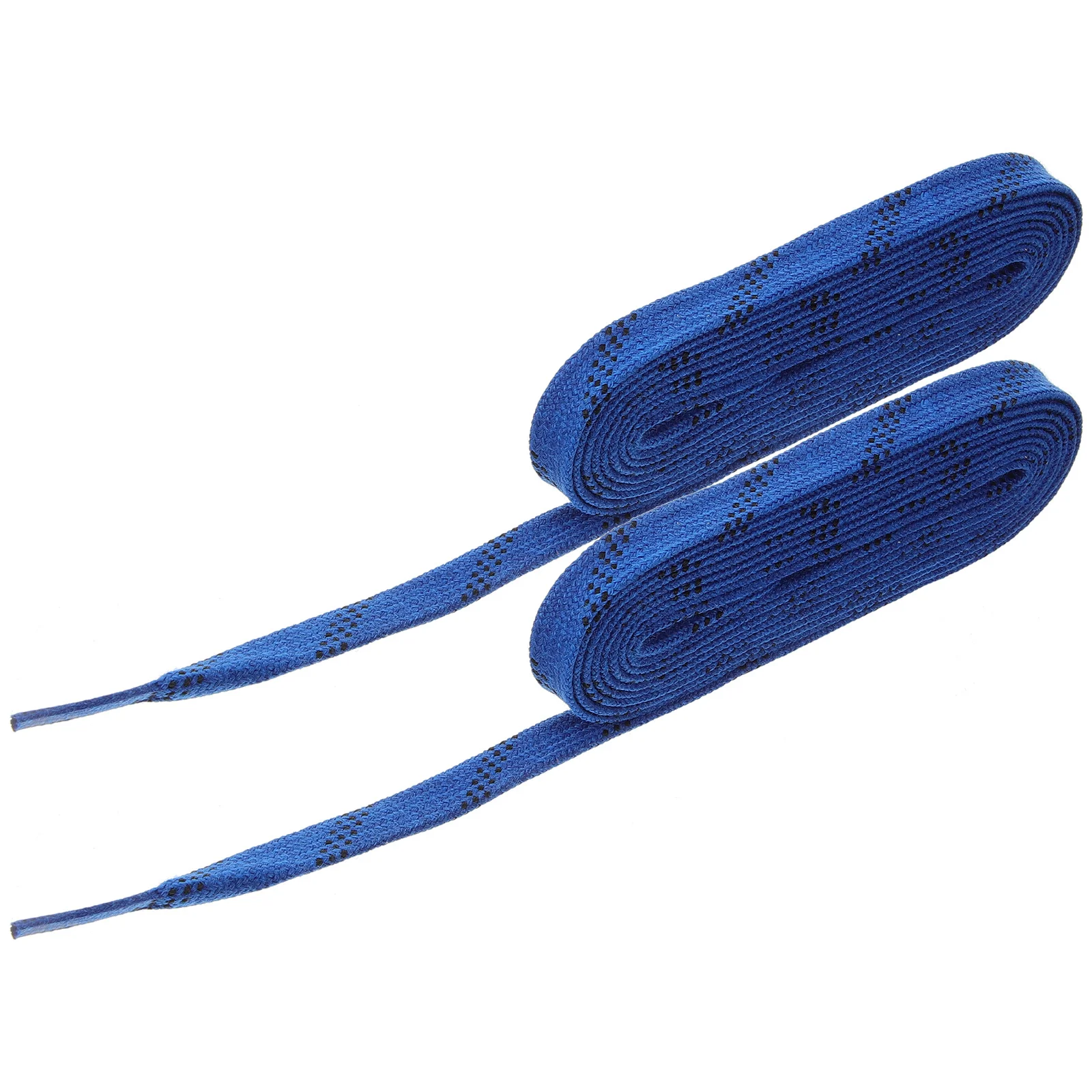 

1Pair Premium Wax Coated Hockey Shoe Laces Flat Wear Resistant Laces for Ice Skates Roller Skates Sports Shoes Multi Use