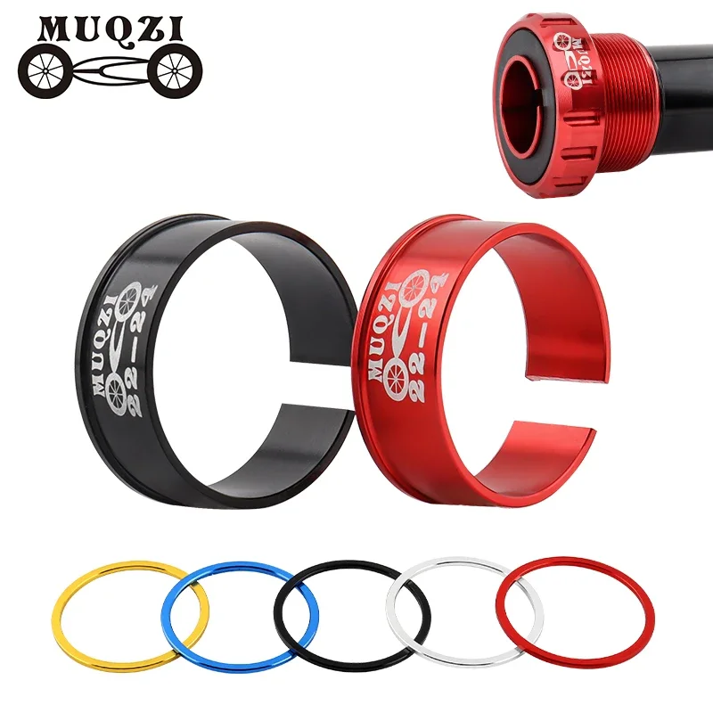 Bicycle Bottom Bracket Adapter MTB Road Bike 24mm To 22mm Conversion Washer Aluminum Alloy Ring