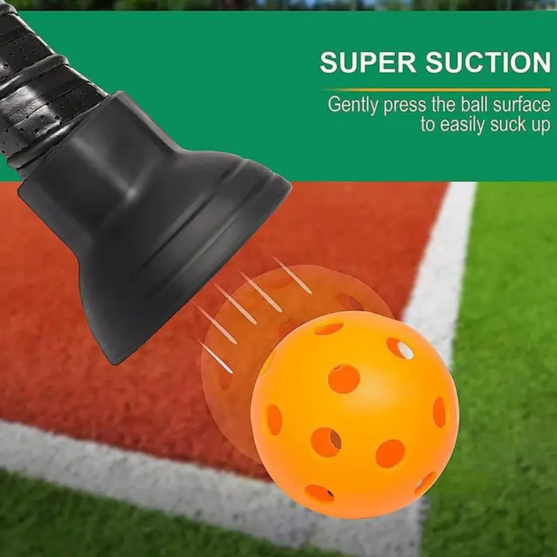 

Tennis Ball Picker Silicone Table Tennis Ball Picker Portable Tennis Ball Accessories Removable Tennis Ball Suction For Outdoor