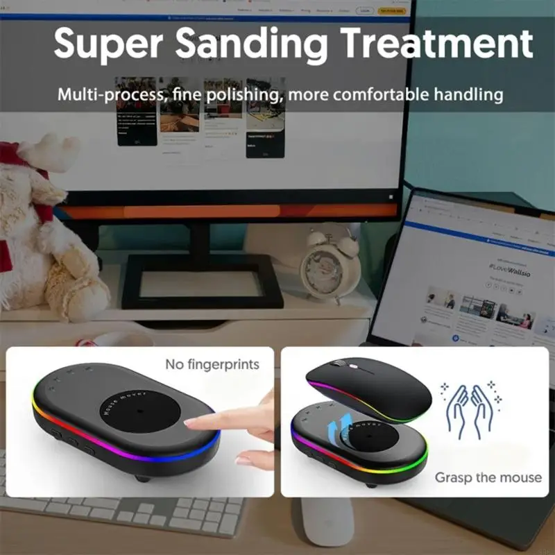 

Беспроводная мышь, виртуальная мышь, предотвращает тряску мыши, экран отдыха, экран блокировки, контроллер мыши для сна для ПК