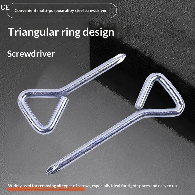 3Pcs Precision Cross Screwdriver Set Triangle Grip Anti-Slip Handle Manual Repair Tool For Mobile Phone DIY Electronics