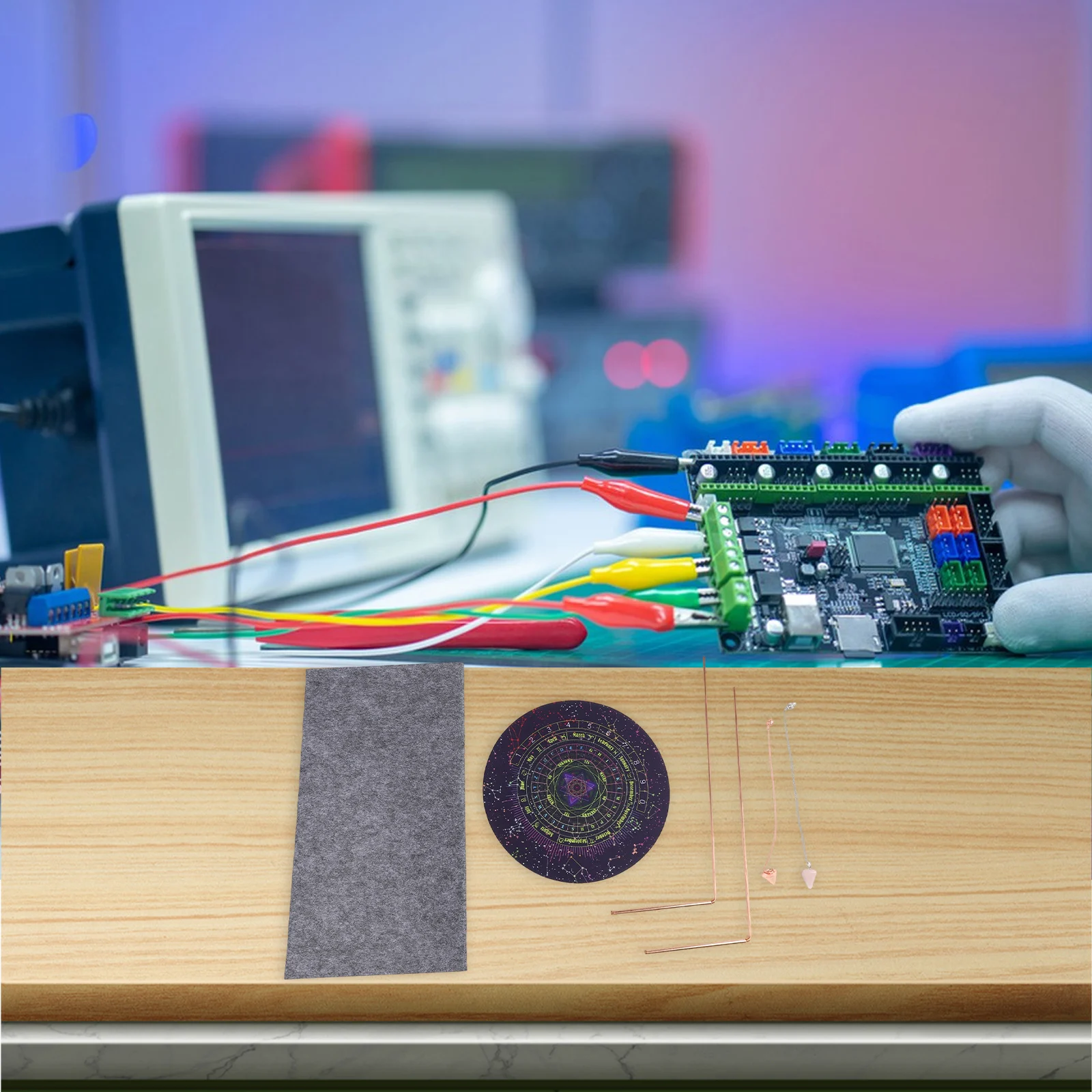 

Набор маятников для гадания и поиска минералов, 5x13 дюймов, для энергетического исцеления и поиска минералов