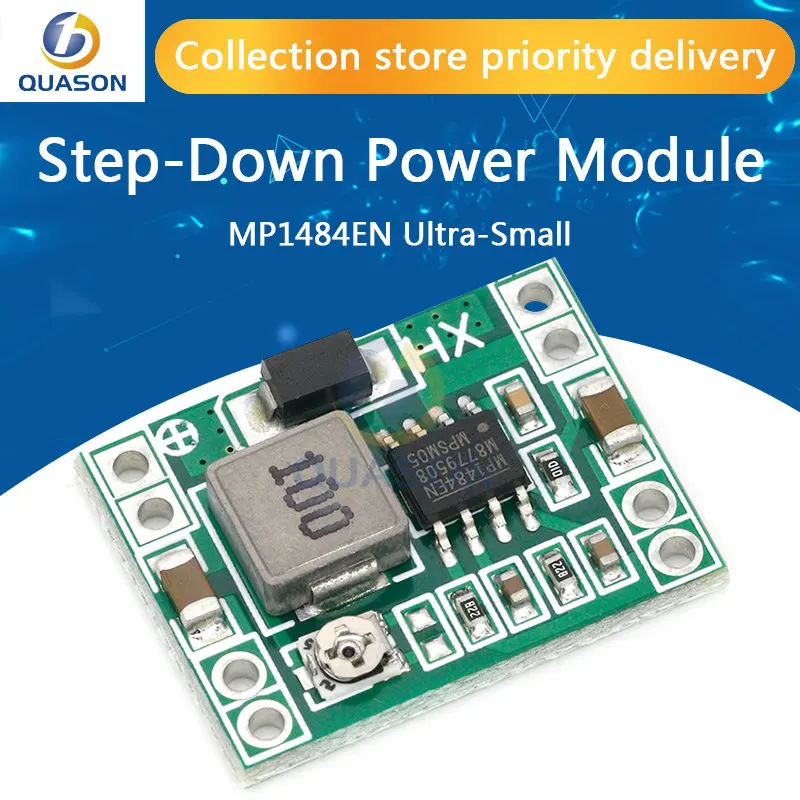 MP1484EN DC-DC Airmodelling แรงดันไฟฟ้า-ลดแหล่งจ่ายไฟโมดูล Synchronized Rectifier การแปลงแรงดันไฟฟ้าขนาดเล็ก