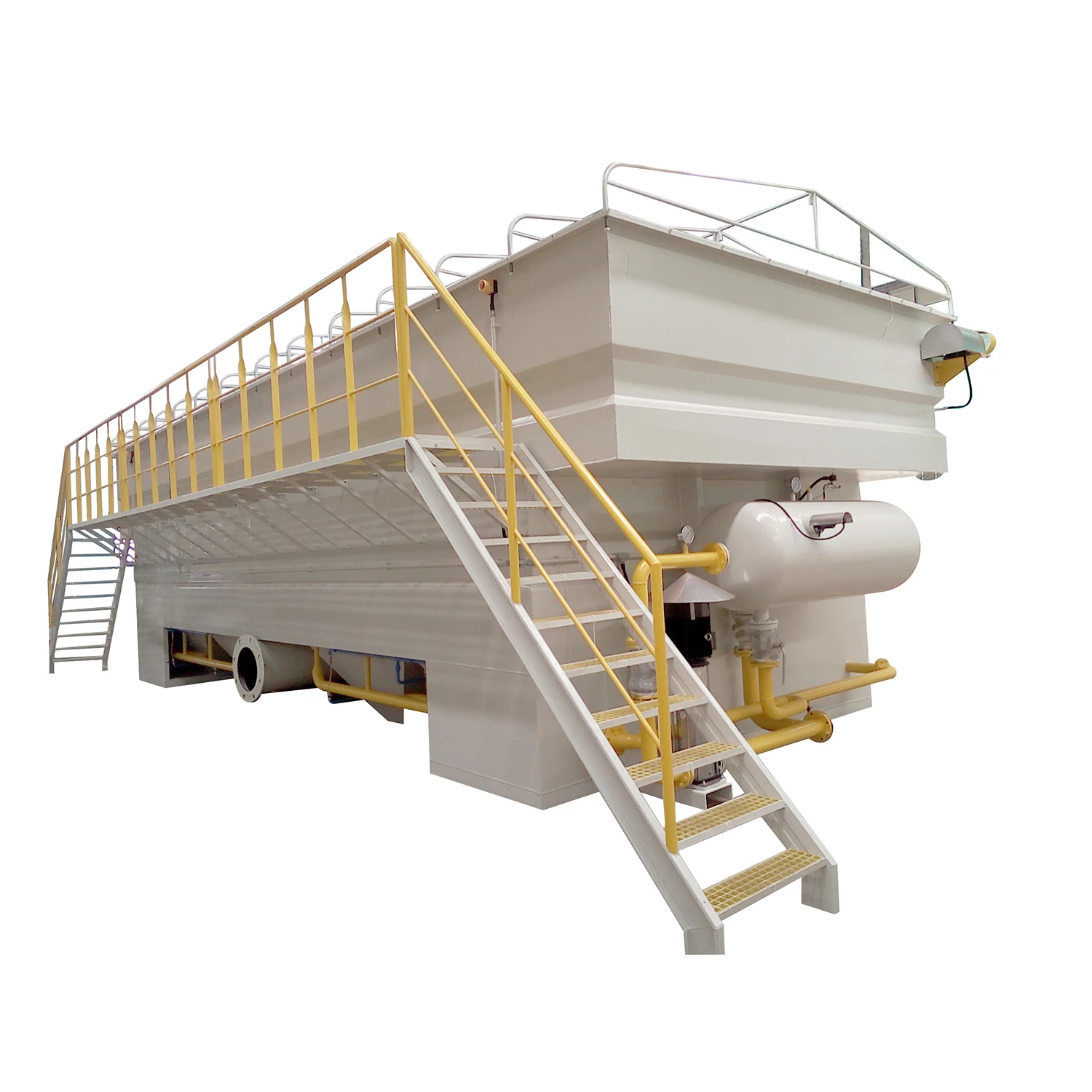 Complete Water Treatment System D AF Tank, Efficient Dissolved Air Flotation Tank for Animal Husbandry Sewage Treatment