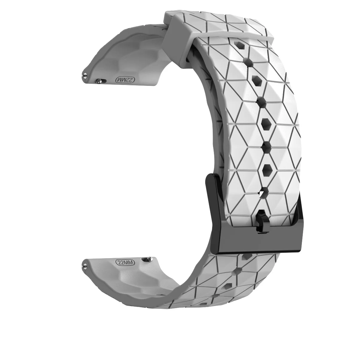 22mm Soft Silicone Watchband for Garmin7/6/5 Strap Replacement Wristband for Forerunner265 Sports Bracelet New SmartWatch Band image 3