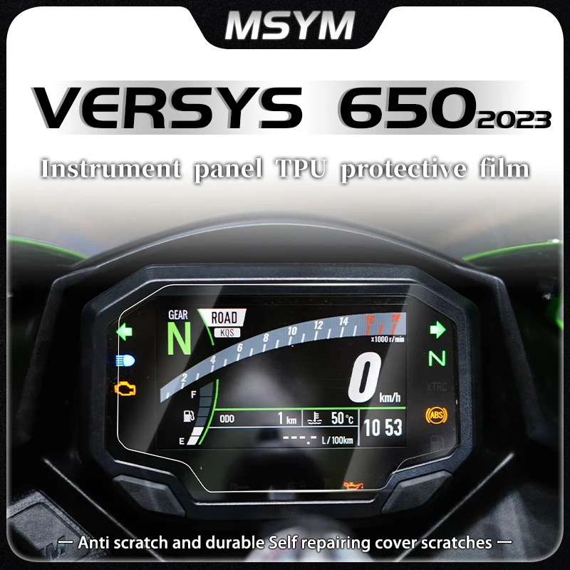 

For Kawasaki VERSYS650 Versys 650 versys650 2023 Motorcycle Cluster Scratch Protection Film Screen Protector Accessories