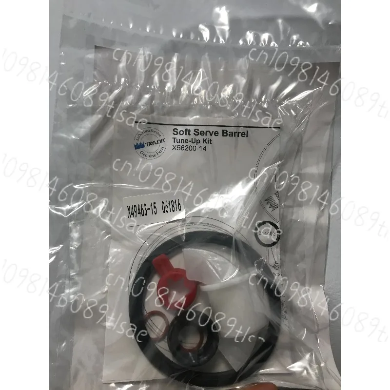 

8752 Parts Bag Rubber Ring Seal for Ice Cream Makers Durable Food-Grade Silicone Replacement