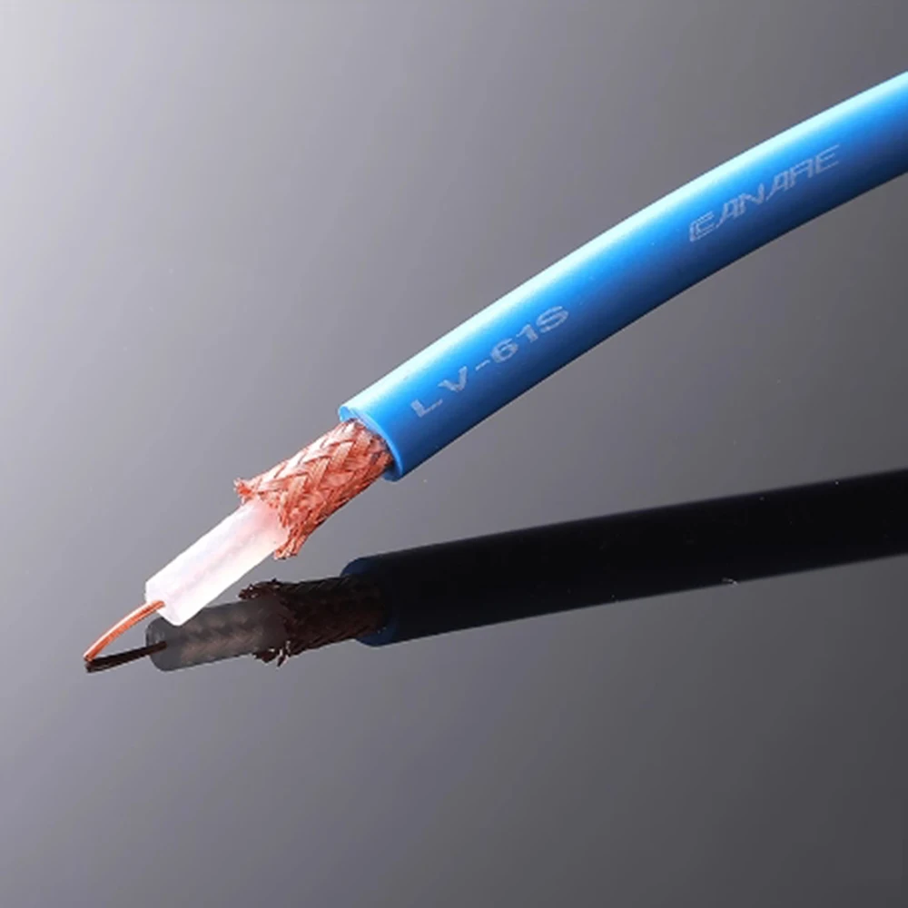 

HD-SDI Single-Core Coaxial Video Shielded CableLV-61S Multi-Color Options for High-Definition Signal Transmission