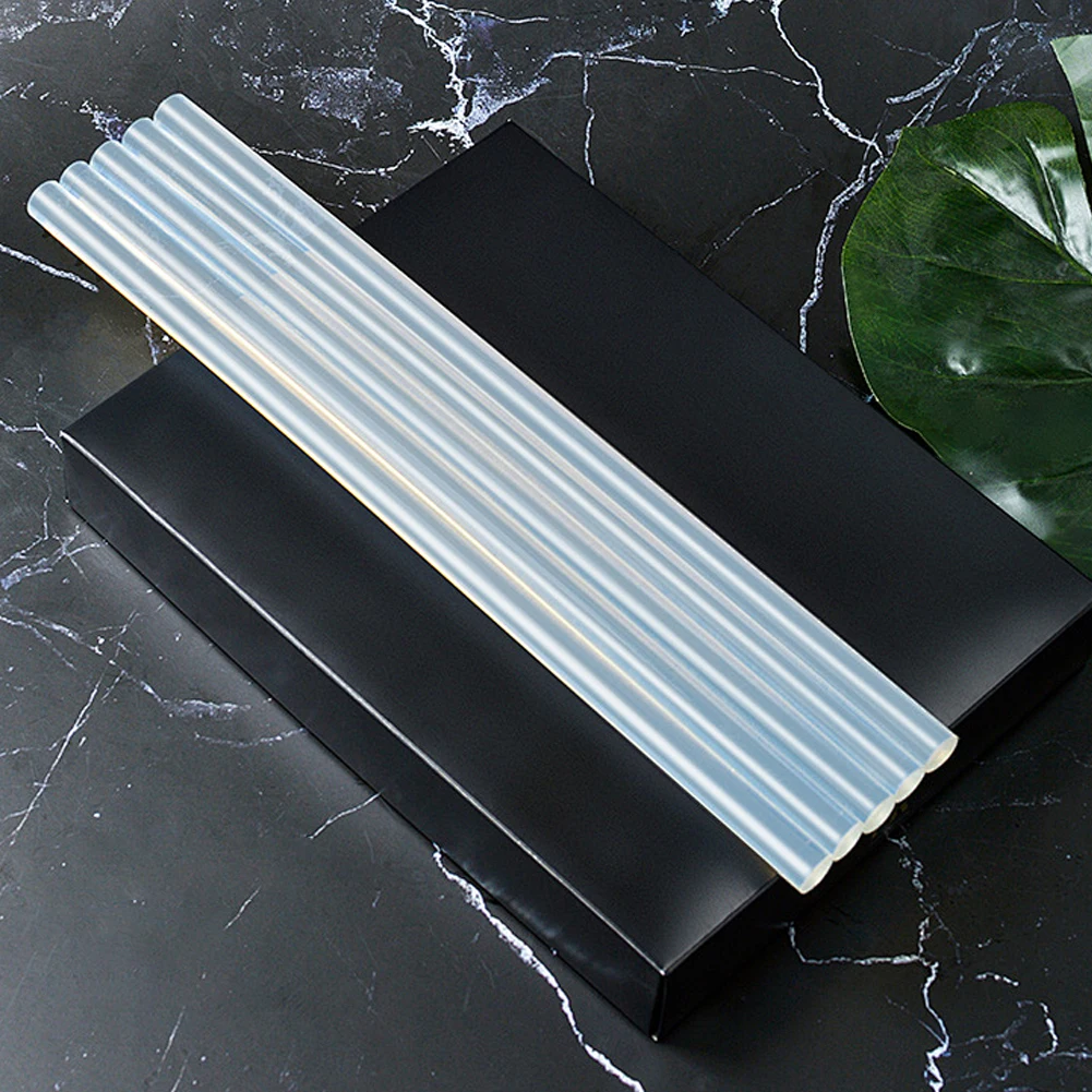 

10/20 шт. термостойких клеевых стержней 7 мм для термоклеевого пистолета, прозрачные клеевые стержни, набор для термоклеевого пистолета