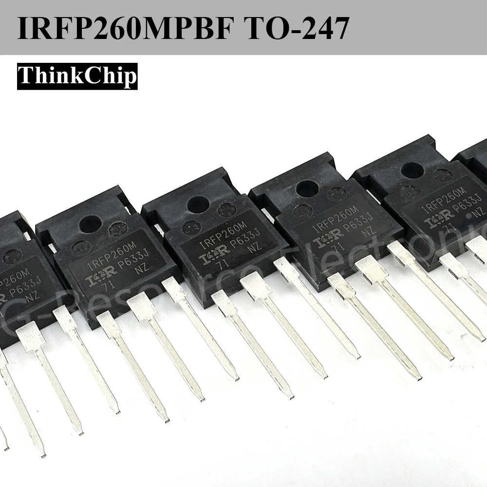 (10 pcs) IRFP260MPBF IRFP260MPBF TO-247 N-Channel MOSFET 200V 50A 0.055Ω for SMPS Power Conversion