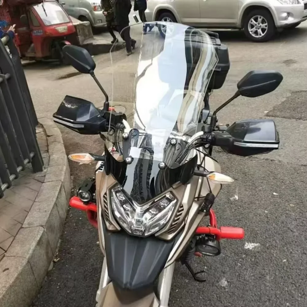 Novo pára-brisas da motocicleta para lifan kpt200 pára-brisa defletor protetor pára-brisas lifan kpt200 ktt 200