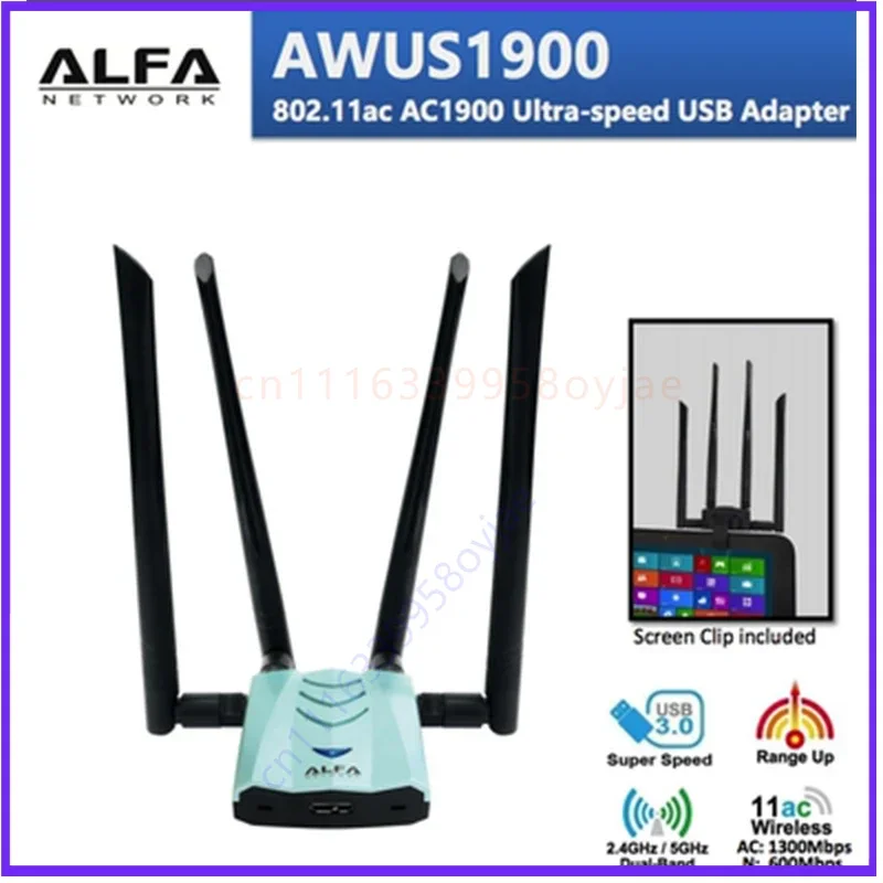 CHANEVE ALFA AWUS1900 RT8814U Kali Linux Netscout AirMagnet