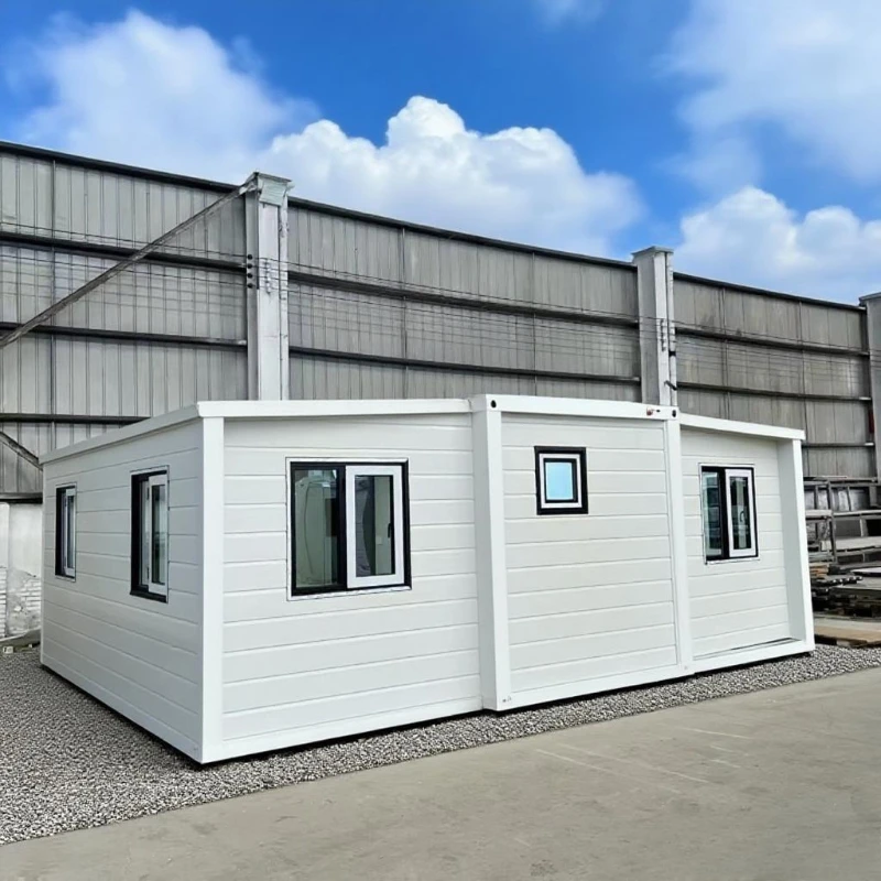 

Hot Sale Expandable Container House Luxury Tiny House 20Ft 40Ft 2 3 Bedrooms Villas Prefabricated Modular Foldable Homes Sheds
