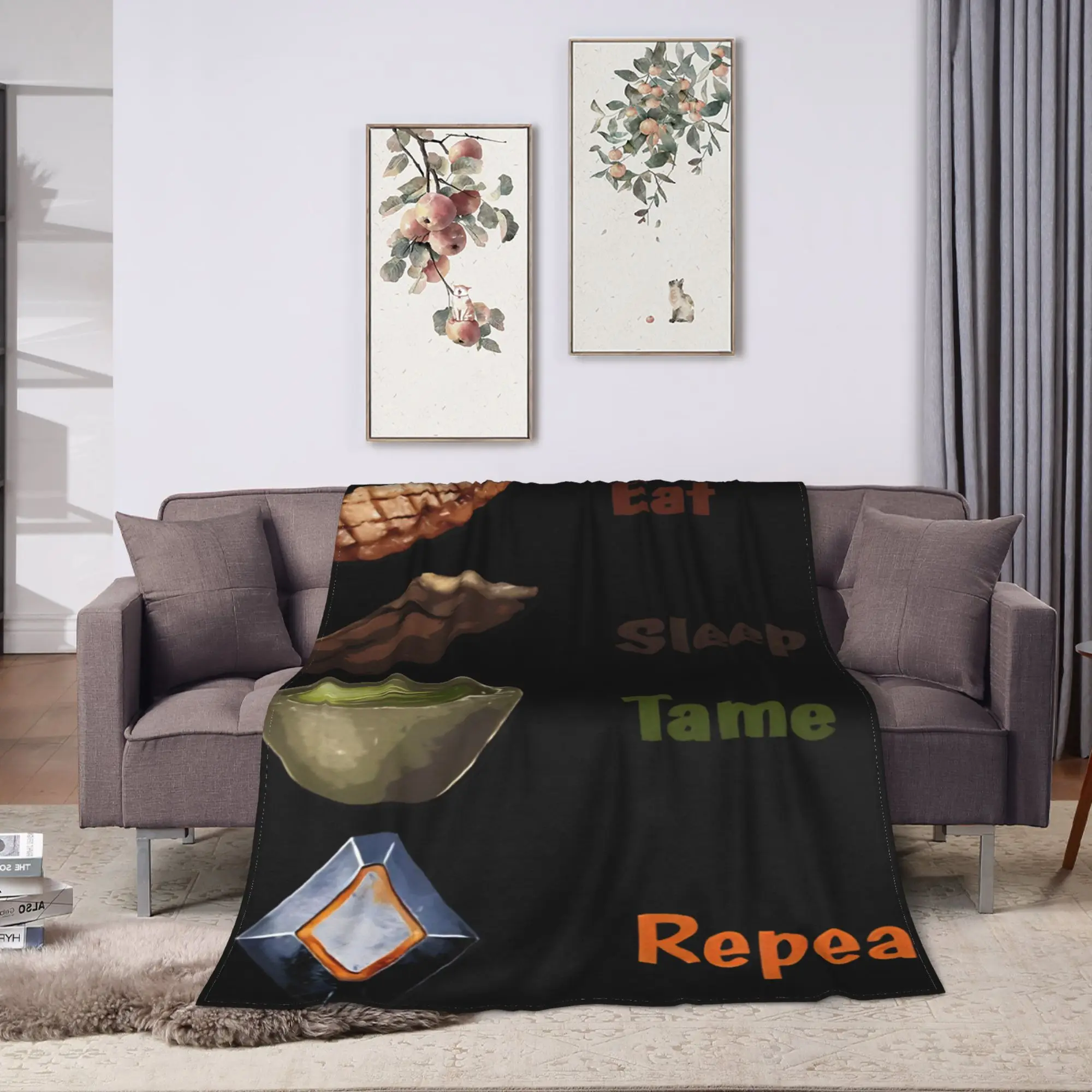 Ark Survival Evolved Routine Slay the Spire 2 Games Plush Blanket Child  Flannel Throw Blanket For Couch Bed Soft Bedspread Gift