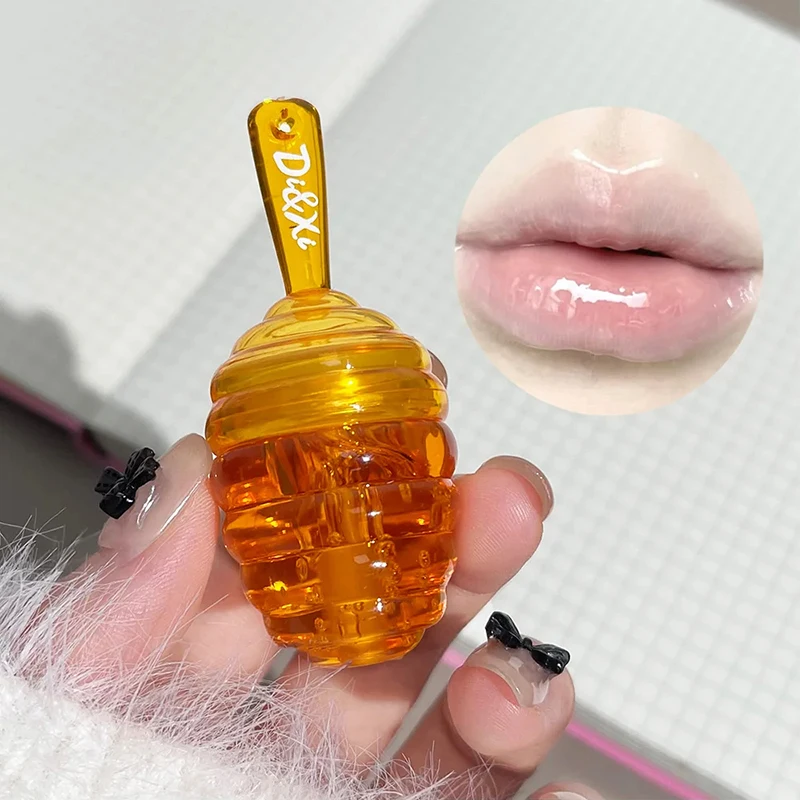 Honeypot Lip Balm Moisturize Moisten Water Replenishment Toot Lip Film Lipstick Base Delicate Gift Box Suitable For Gift Giving