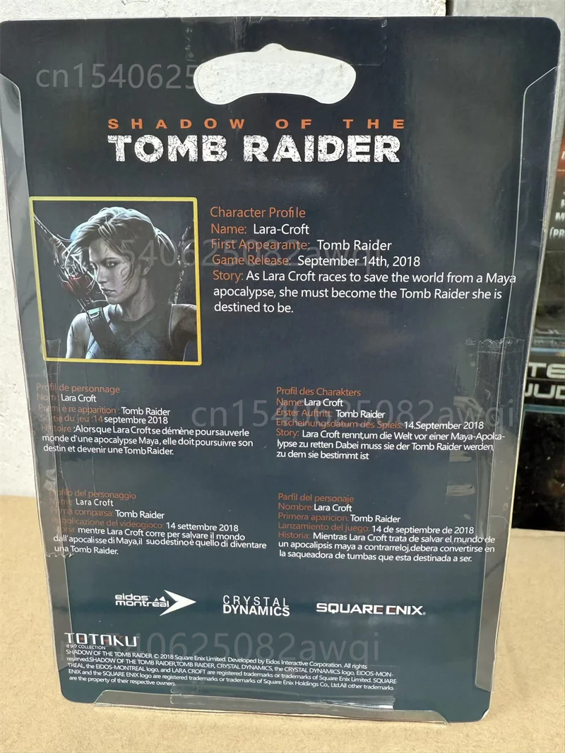 Shadow of the Tomb Raider Lara Croft Action Figure PVC 10 cm Collezione Figure Esclusiviti Giocattoli Regali Disponibile