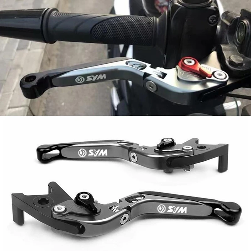 CNC Folding Extendable Brake Clutch Lever For SYM GTS 300i 2013-2016 GTS 125/250/300 Joymax LM12W 4T LC Evo LM15W LM25W LM30W