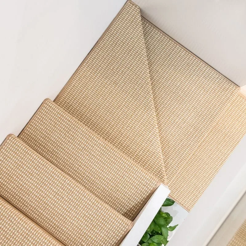 

Solid color thickened, stair stepping mat non-slip mat household solid wood stair carpet full