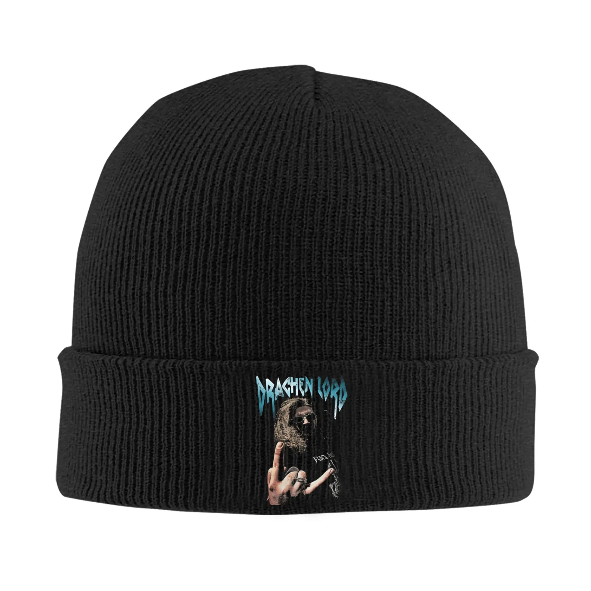 Drachenlord Poster Rainer Winkler Knitted Hat Autumn Winter Skullies Beanies Warm Superstar Caps Unisex Acrylic Hot Sale Bonnet