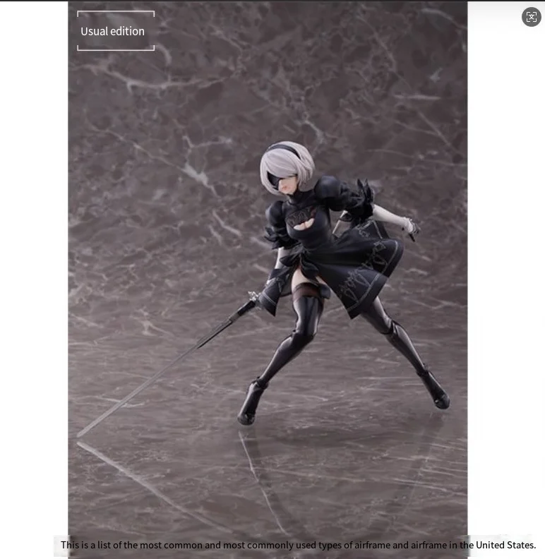 In stock ANIPLEX+ NieR:Automata Ver1.1a 2B 1/7 Yorha No. 2 Type B、2B Anime characters, model statues, toys, gifts, ornaments