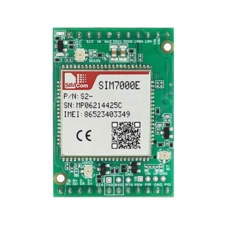 LTE Kit Módulo CATM NBIT, SIM7000E, Kit Breakout LTE, B3, B5, B8, B20, B28, Placa Núcleo de Desenvolvimento