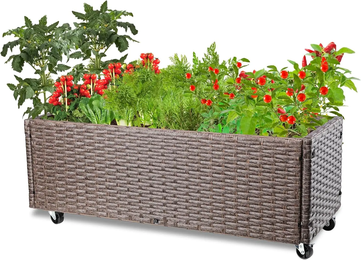 

Raised Garden Bed-Planter Box - Raised Garden Beds Outdoor for Vegetables Flower Herb Backyard Patio