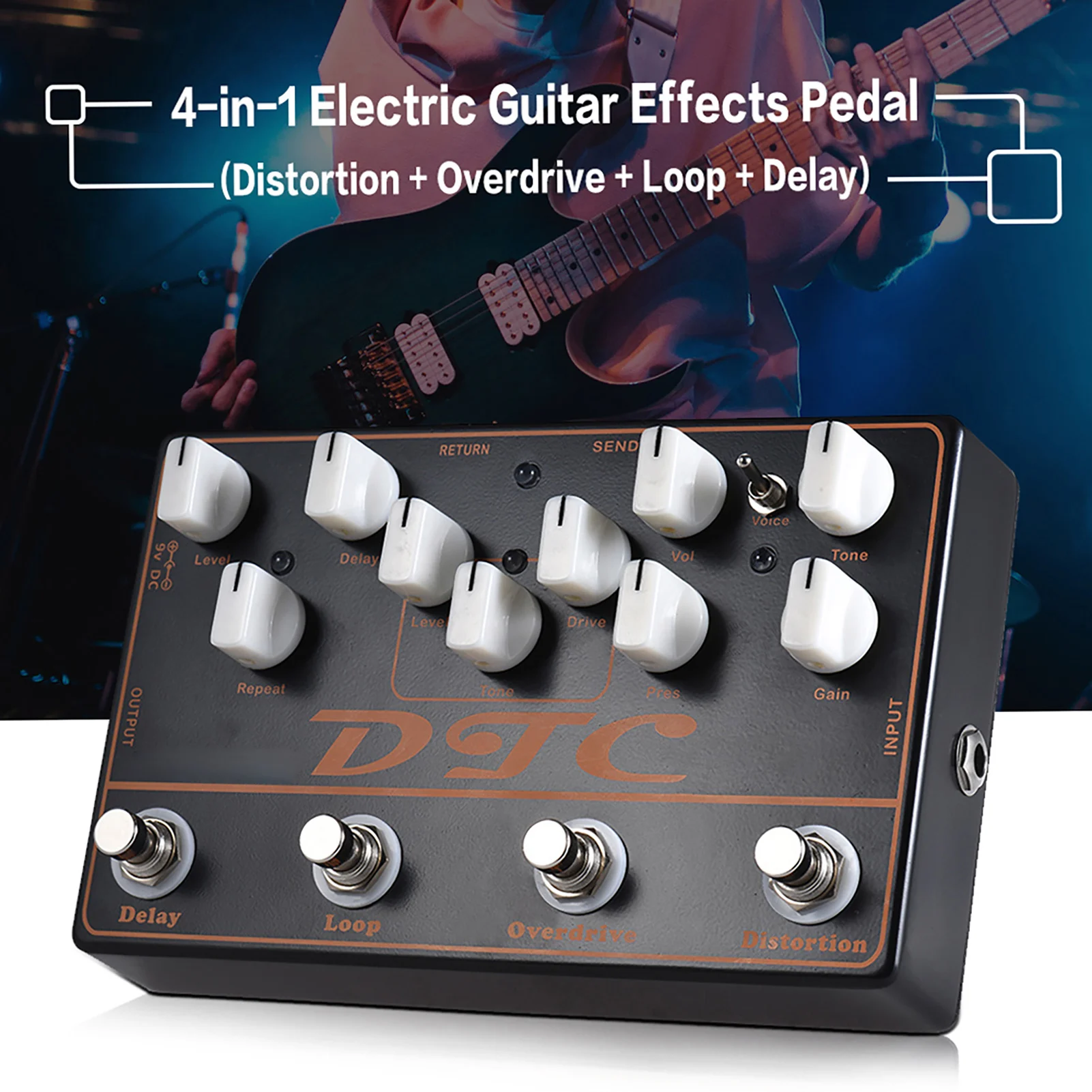 Delay Pedal Guitars…