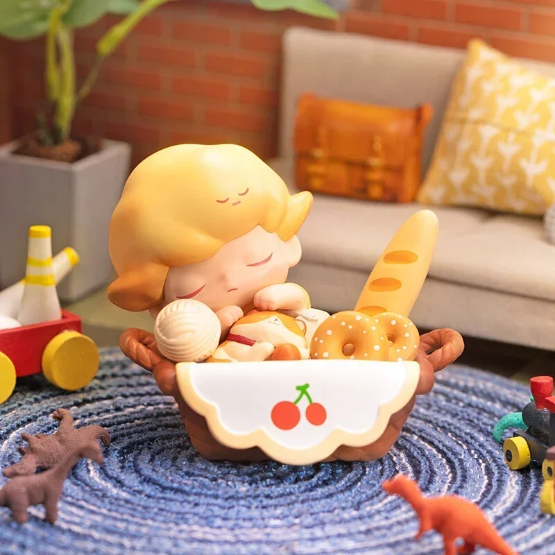 POP MART DIMOO Pet Vacation Series Mystery Box - Figur Anime Lucu Blind Box Kado Koleksi Hiasan Meja Boneka Koleksi