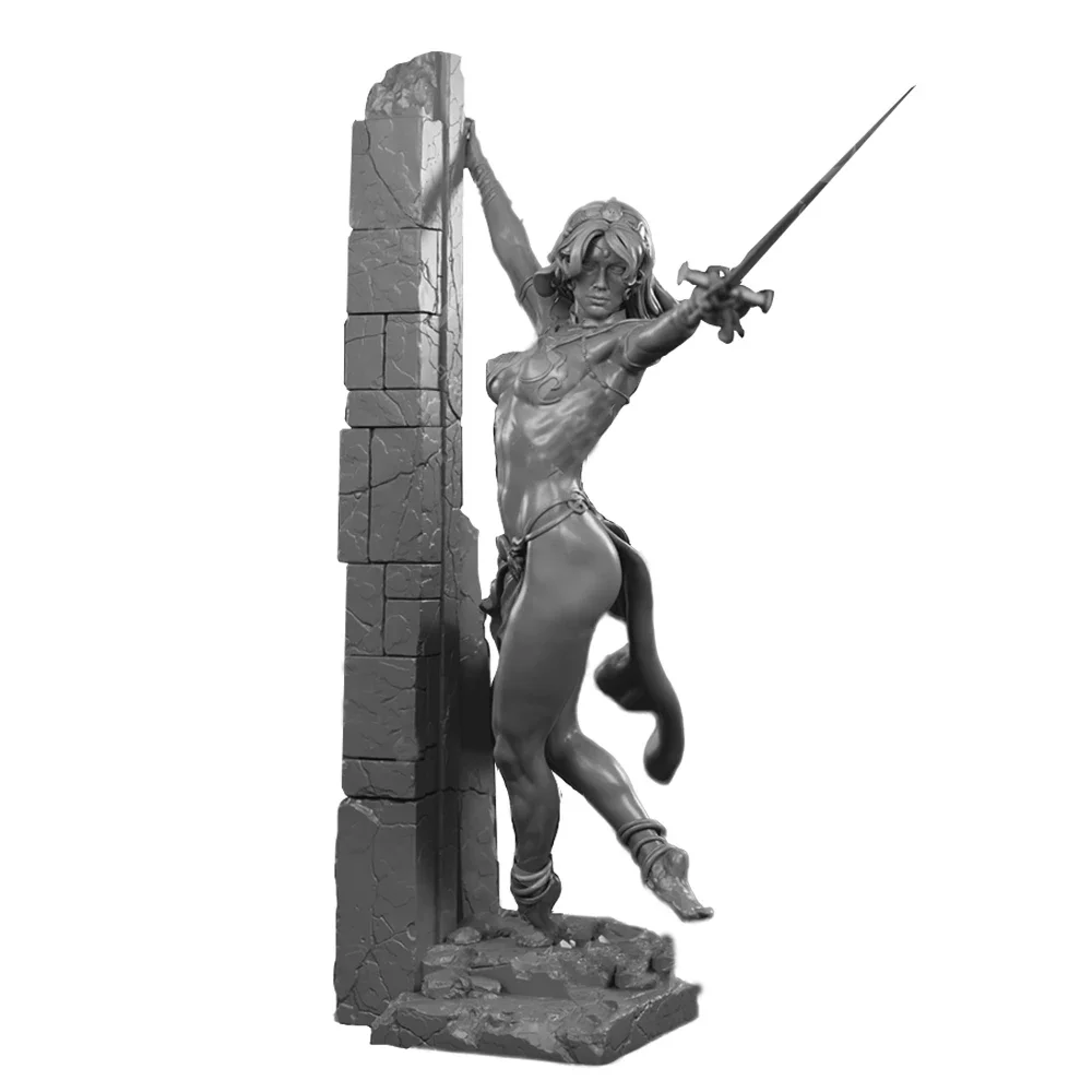 Dejah Thoris Figure 1:16 Miniature Figure Resin Model Kit Unpainted Plastic Model Kit A562