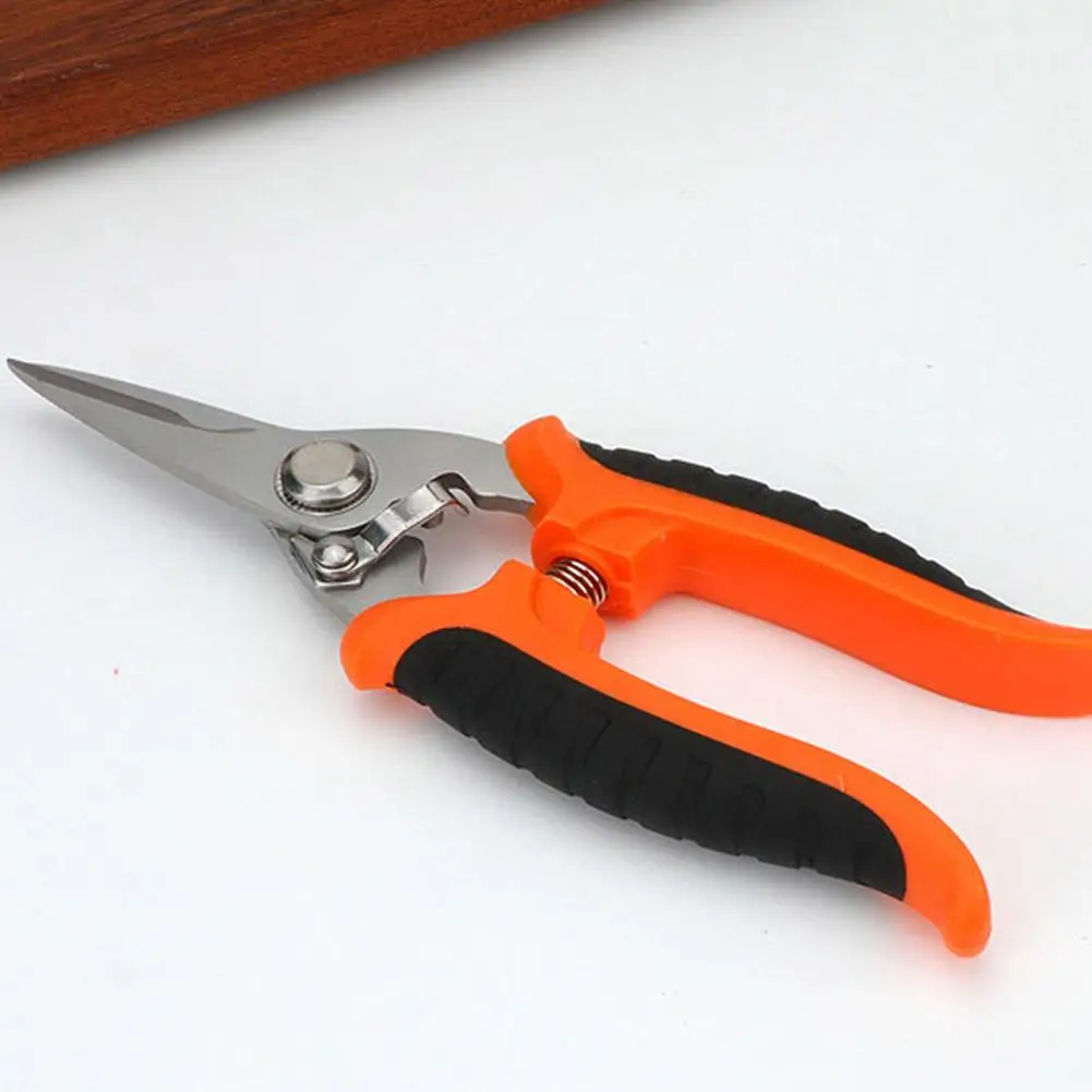 1PC Stainless Steel Electrician Scissors Multifunction Manually Shears Groove Cutting Wire And Thin Steel Plate Hand Tools