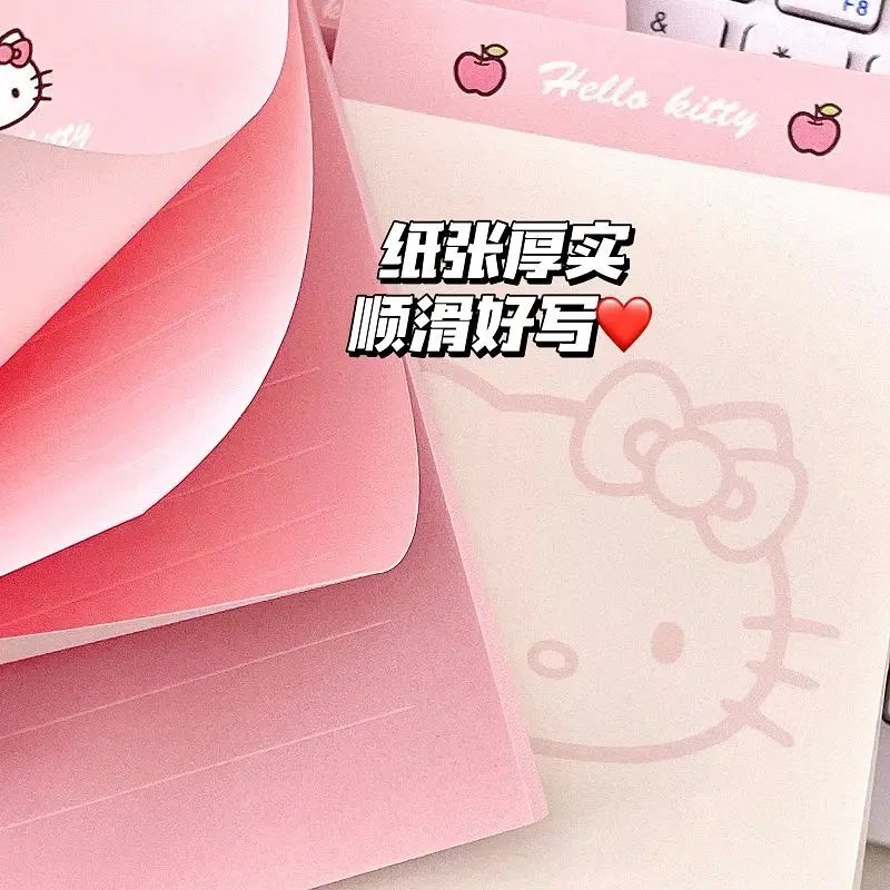 2024 New Cartoon Hello Kitty A7 Memorandum Notepad Kawaii Girl\'s Heart Practical Student Message Book Mini Portable Pocket Book