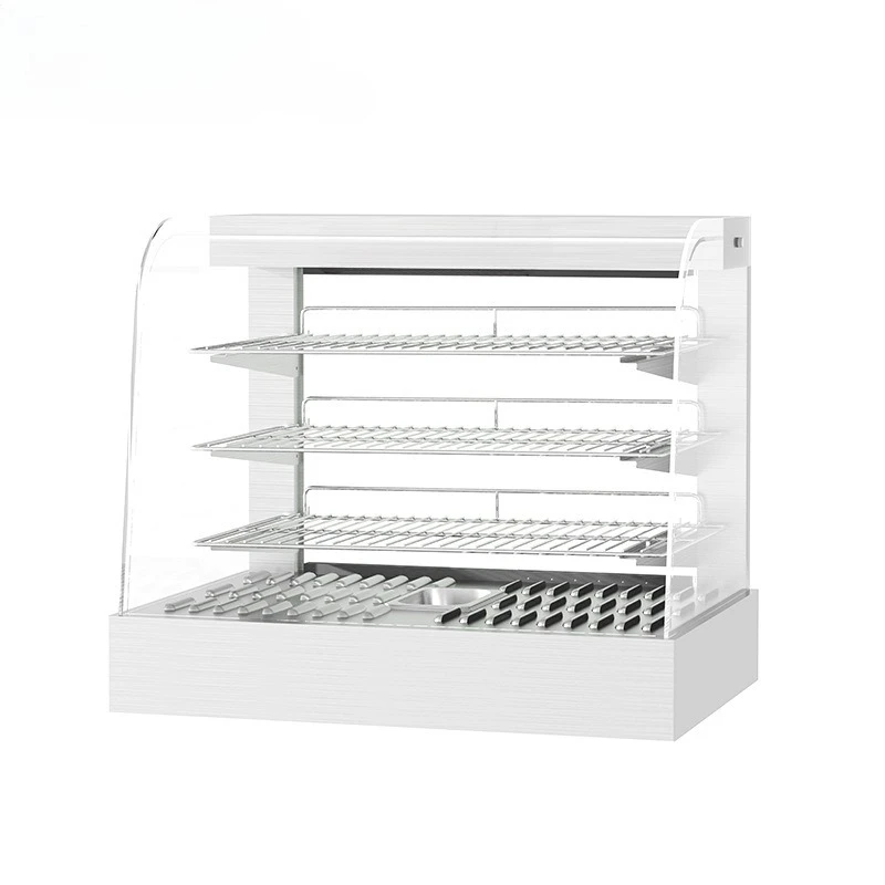 Fried Chicken Shop Desktop Insulation Food Bread Display Deli Cabinet Hamburg Fried Chicken