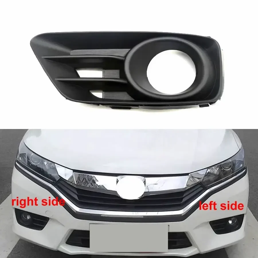 For Honda Greiz 2015 2016 2017 2018 Replacement Car Front Bumper Fog Lights Cover Frame Fogs Lamp Grille