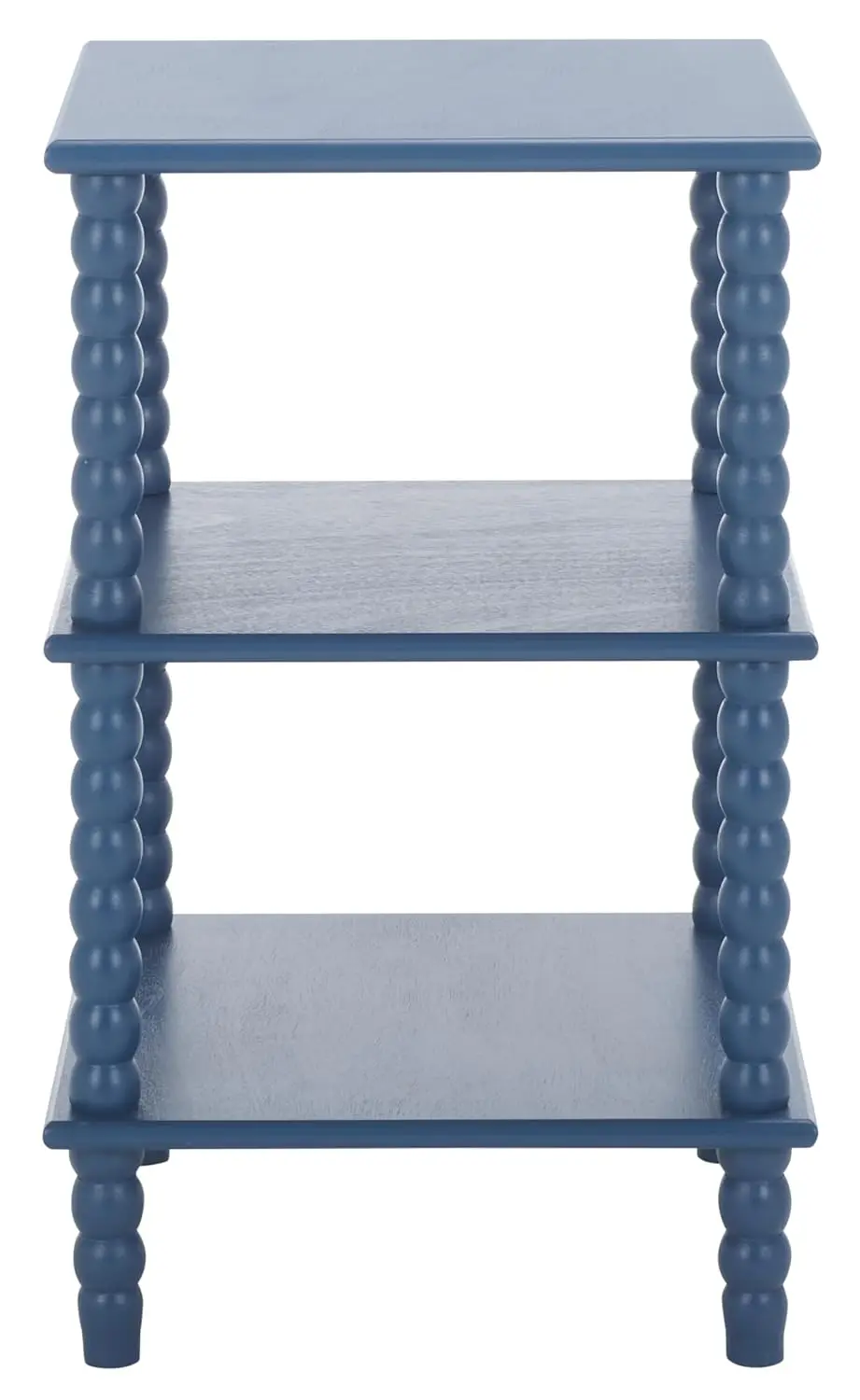 

3 Tier Accent Table Wooden Side Table Storage Shelves for Living Room Bedroom 18"x14"x30", Customized