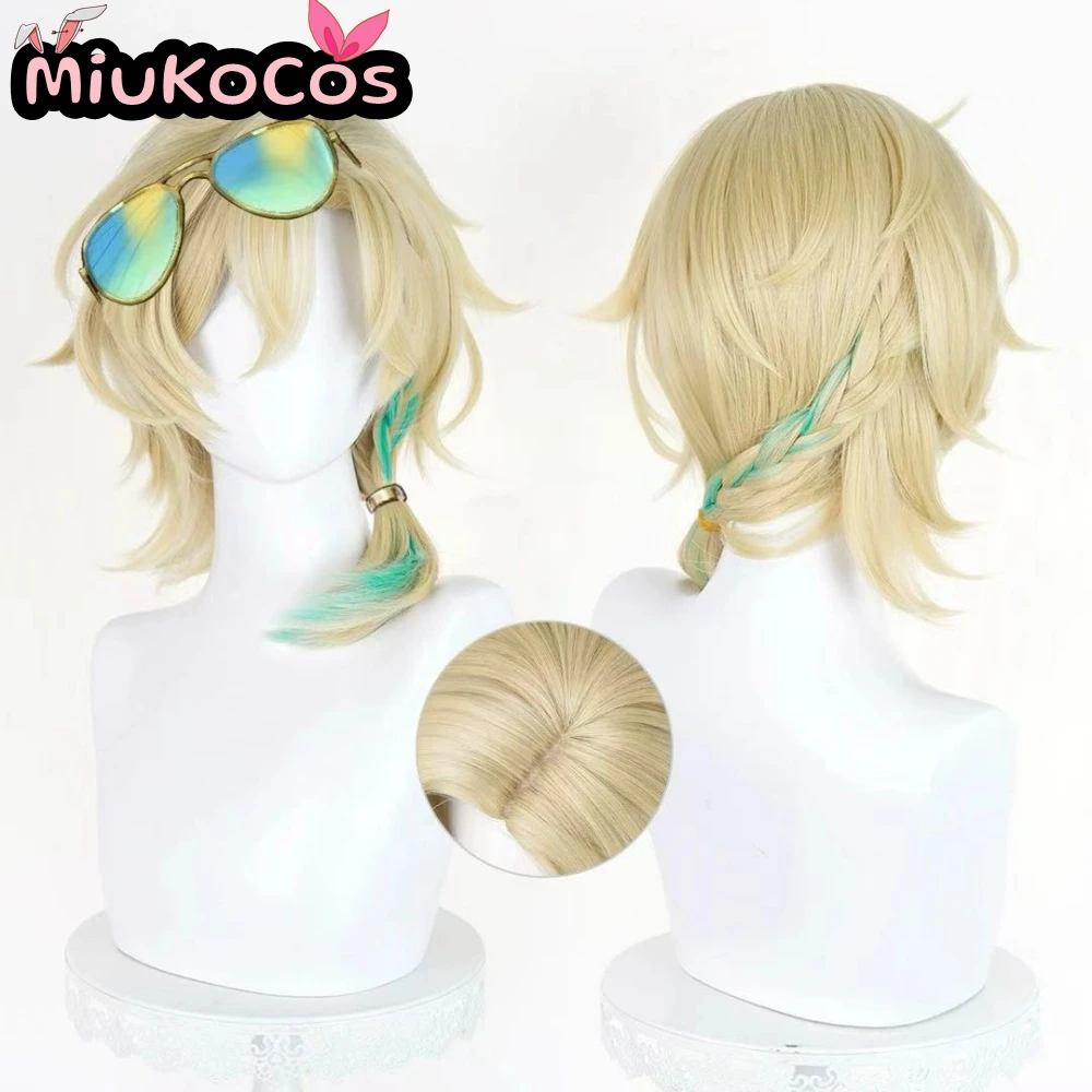 В НАЛИЧИИ: Парик для косплея Waveflair Aventurine • MiukoCosplay Game Honkai: Star Rail Cosplay