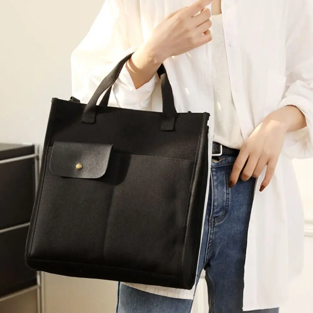 

Durable Canvas Material Canvas Crossbody Bag Shoulder Strap Lightweight Shopping Bags Fashion Casual Shoulder Bag Girl's