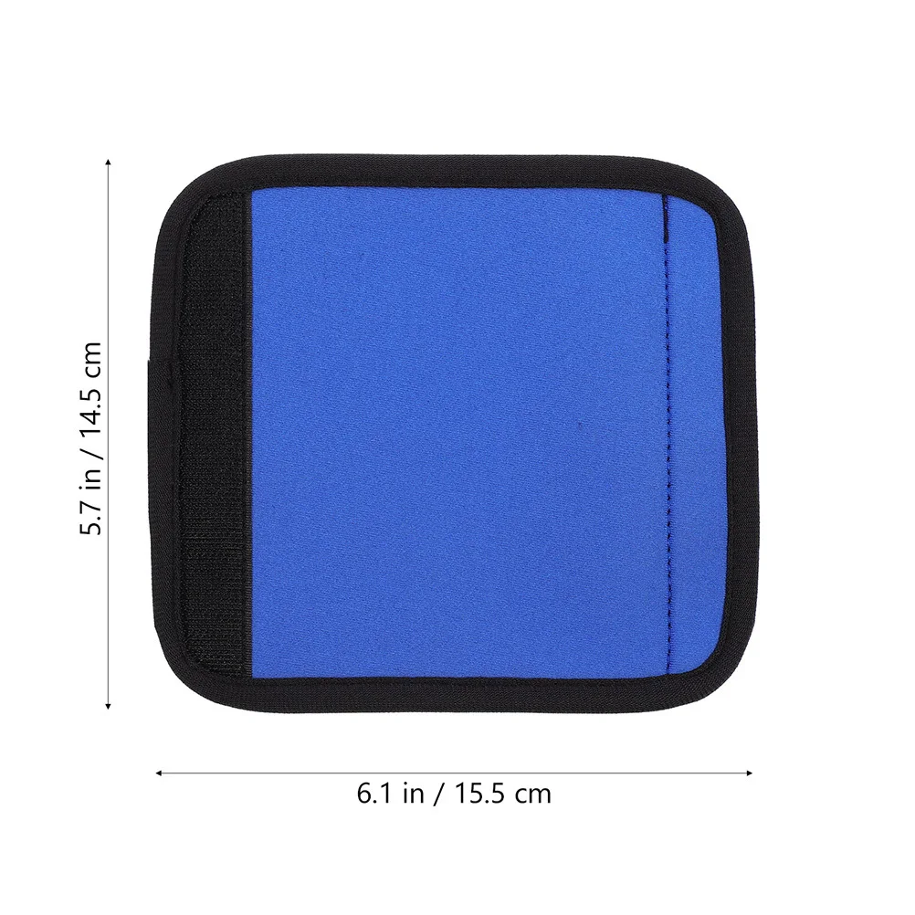 2Pcs Luggage Handle Wraps Neoprene Material Anti-Slip Grip Cover for Suitcase Handle Protection Travel Essential Accessory