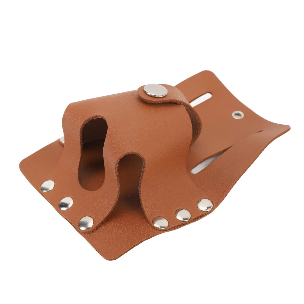 

Lightweight PU Leather Tape Measure Pouch Waist-hung Portable Tape Measure Case Storage Wearable Tape Measure Storage Bag Work