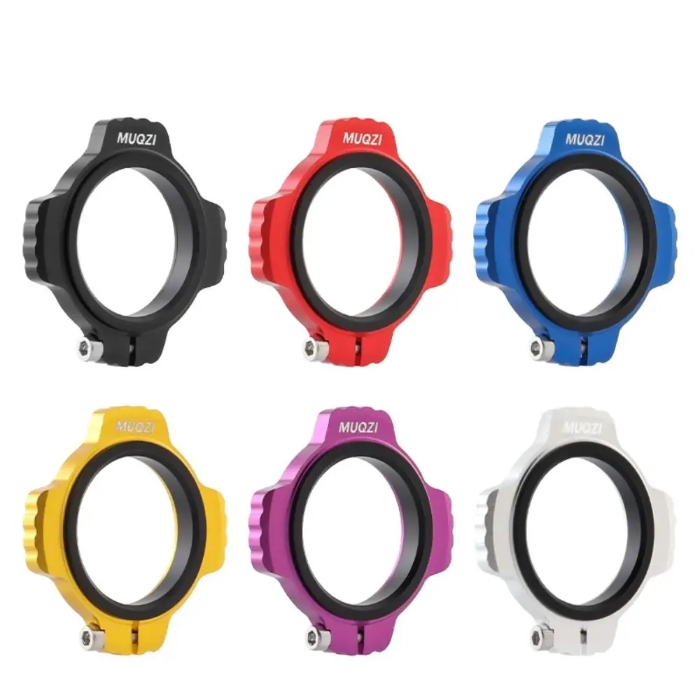 Aluminum Alloy Bike Crank Chainring Preloader Threaded Washer 29mm Bike Crank Adjuster Center Shaft Washer Virtual Adjustment