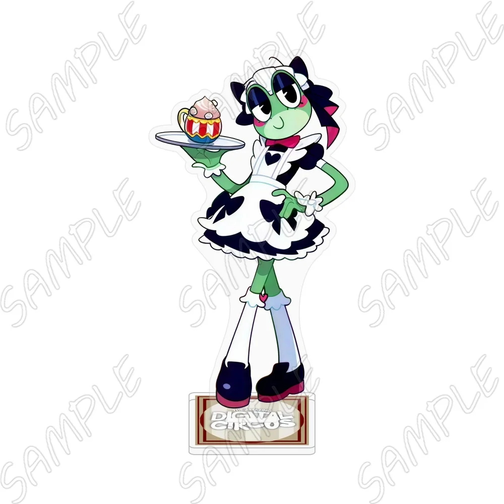 Acrylständer TADC Maid Butler Figur Pomni Jax Ragatha Gangle 15cm Niedliches Anime-Schreibtischmodell Spielzeug Geschenk Schlüsselanhänger – Detail 9
