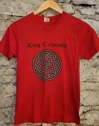 Vintage 1981 King Crimson Discipline Tour T Shirt