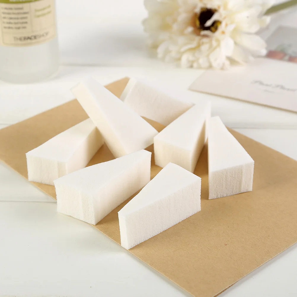 

40 Pcs Powder Puff Makeup Cleansing Large Sponge Manicure Applicators Nail Dedicated