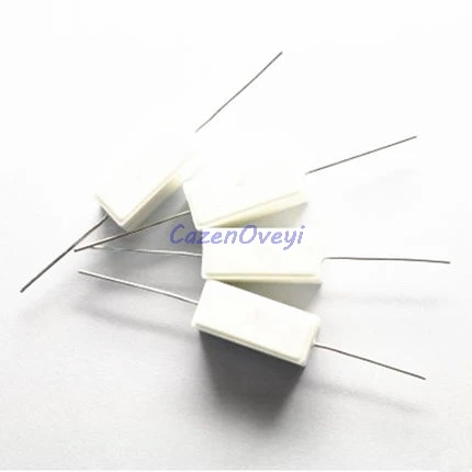 10pcs/lot 5W 0.22 ohm Cement resistance 0.22R 0.22ohm