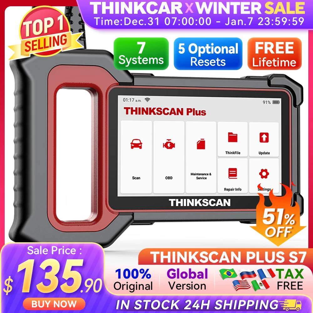 Thinkcar thinks can plus s7 s4 obd2 scanner auto diagnose tools automotivo obd scanner auto diagnose tool code leser 28 zurück gesetzt