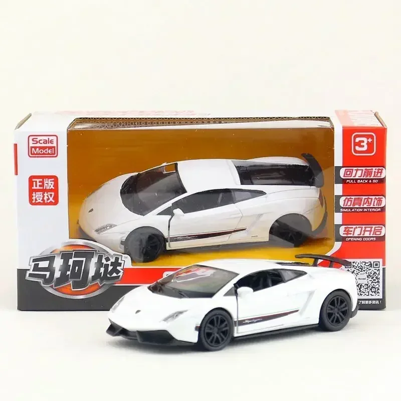 1:36 Lamborghini Gallardo LP570-4 alta simulazione squisita collezione giocattoli auto Supercar lega Diecast modello tirare indietro auto