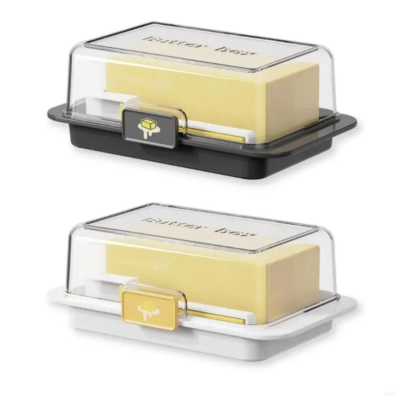 

Butter Dividing Storage Box with Lid Kitchen Storage Seal Butter Splitting Box
