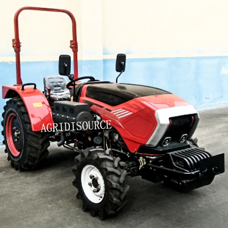 durable：diyuan  brand 4x4 40hp high quality compact agriculture tractors with loader farm tractor famous trator